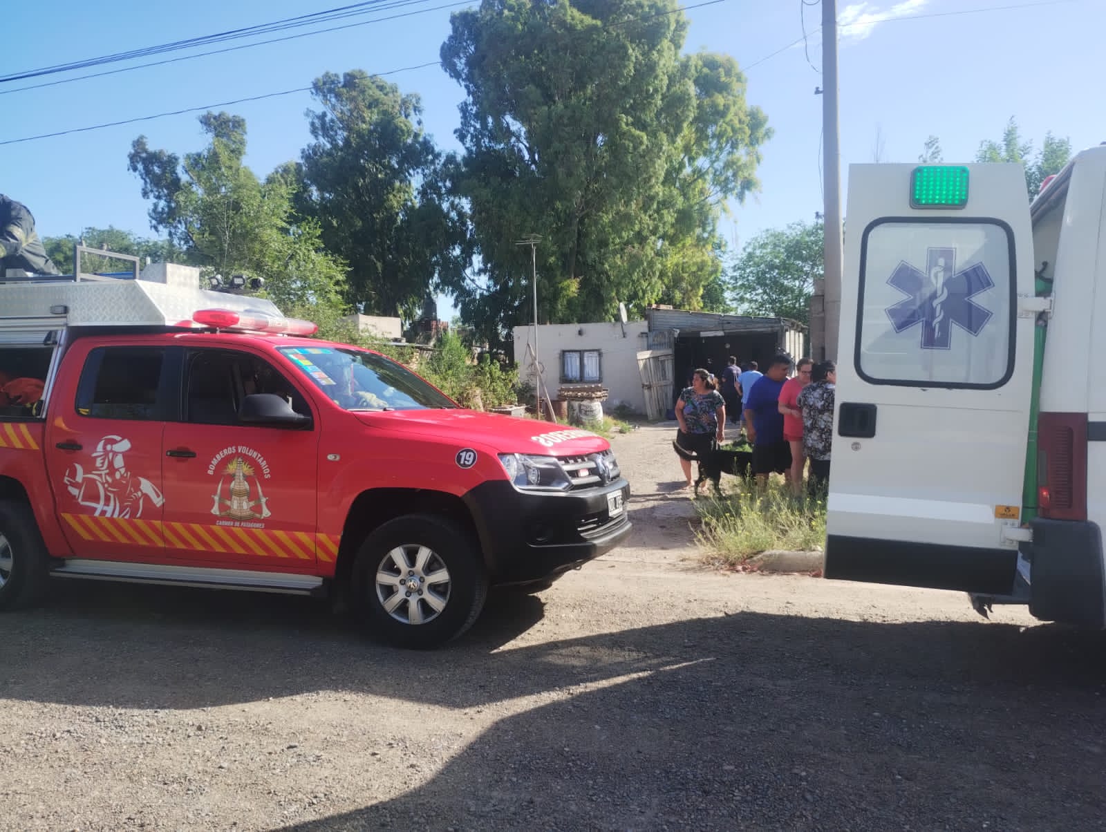 En Carmen de Patagones un hombre se cayó a una fosa en Villa Morando