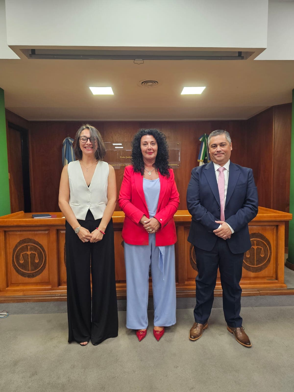 En la justicia en Viedma asumieron un camarista civil y la titular de la Oficina de Derechos Humanos y Género