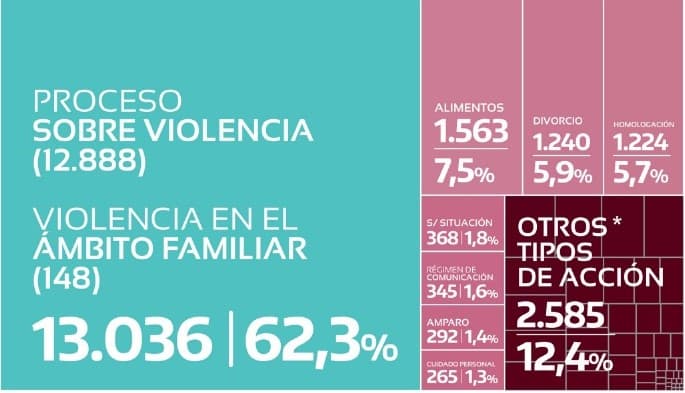 Crecen las denuncias por violencia familiar afirma el STJ