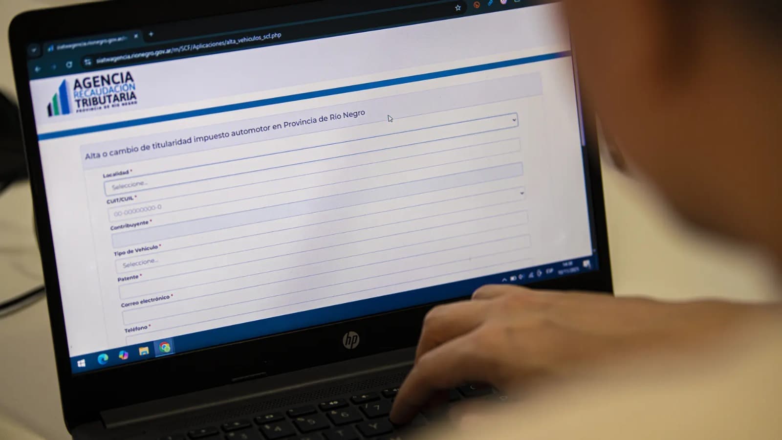 Implementan un nuevo servicio web para declarar altas y transferencias de vehículos en Rio Negro
