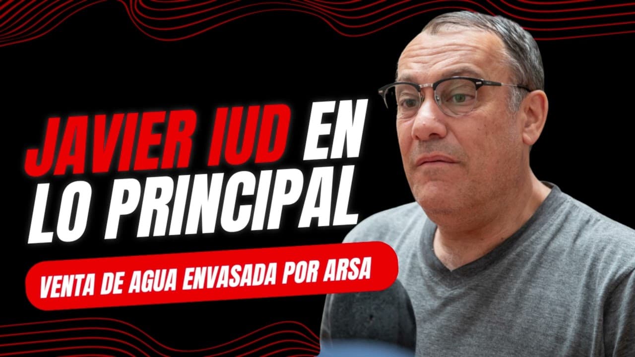 ARSA podría vender agua de mesa envasada y si lo hace, será más barata, explicó Iud