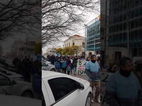 Los barrios populares se manifestaron en las calles de Viedma