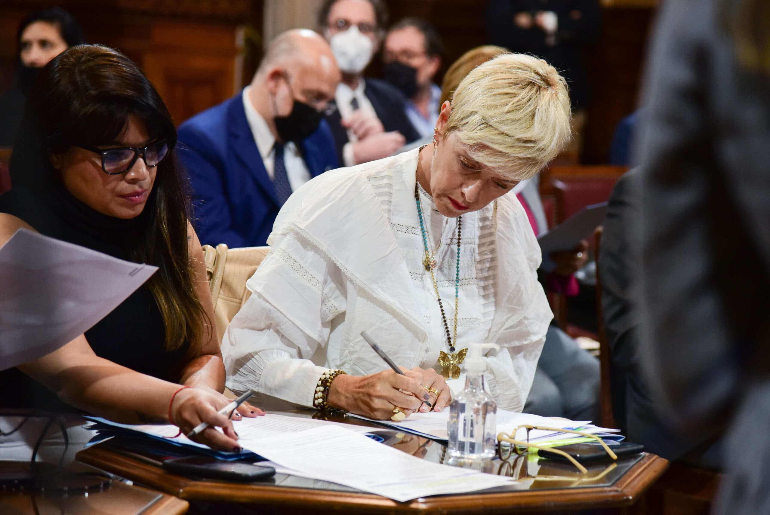 García Larraburu expuso la situación del paso Cardenal Samoré en el Senado