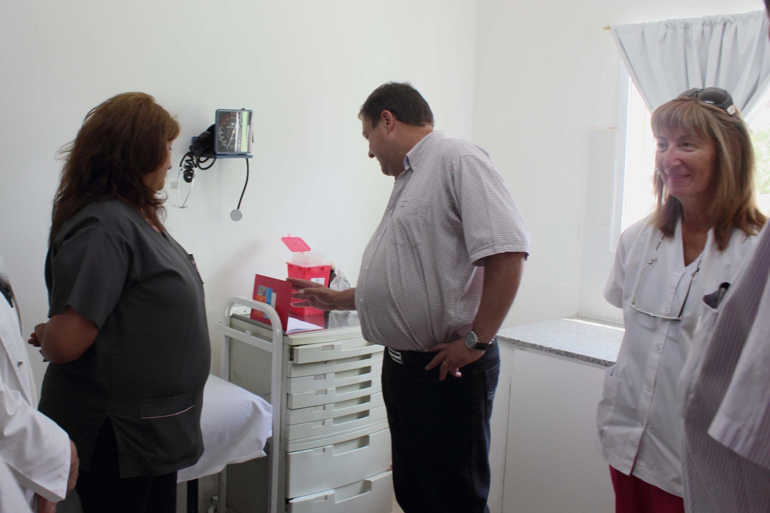 El Centro de Salud de Atención Primaria de La Lobería fue inaugurado por Weretilneck
