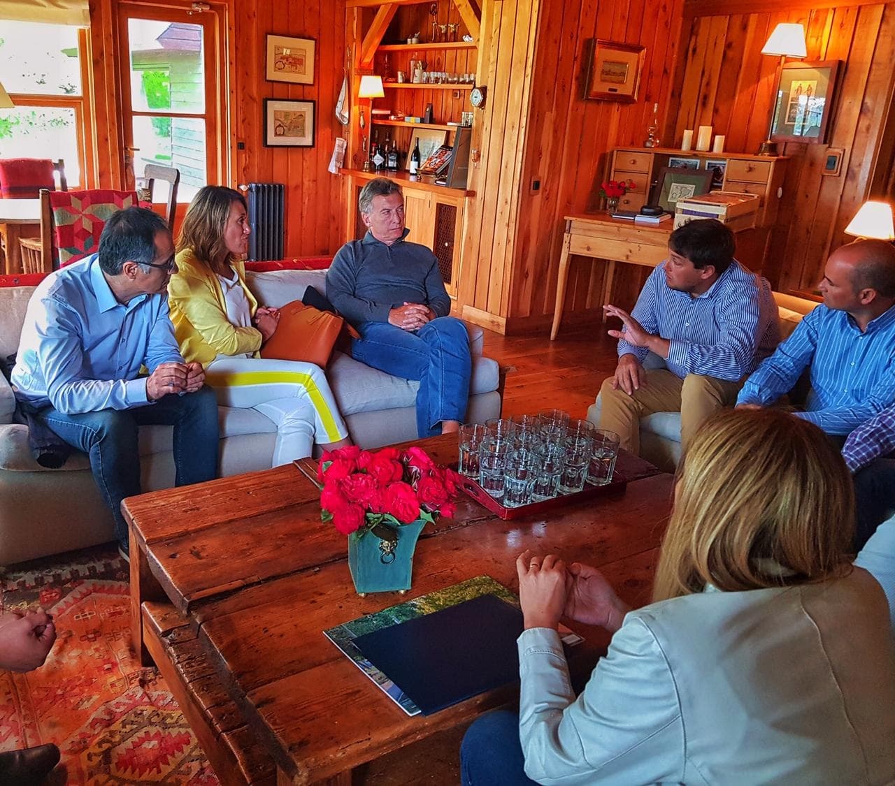 Por segunda vez en la semana, Wisky se reunió con Macri