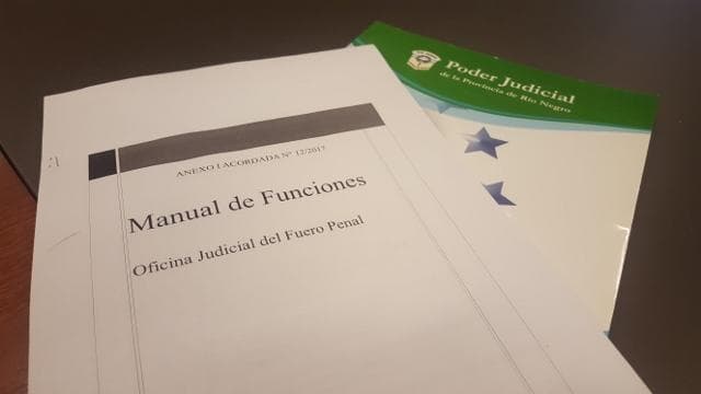 Aprobaron el Manual para las Oficinas Judiciales del fuero Penal