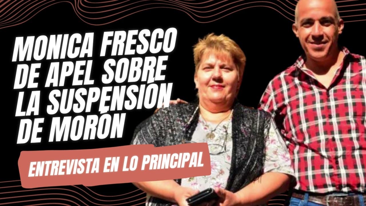 Morón fue suspendido de APEL por intentar ingresar a su novia a la Legislatura, aseguró Mónica Fresco ahora al frente de APEL