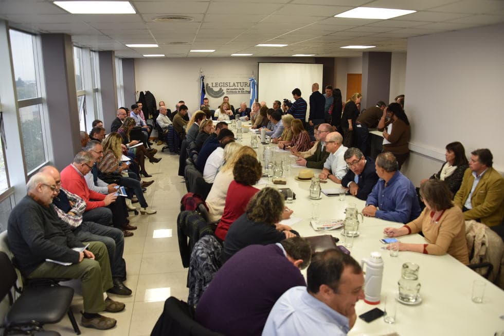 El «Plan Castello» fue presentado y debatido en reunión plenaria de la Legislatura