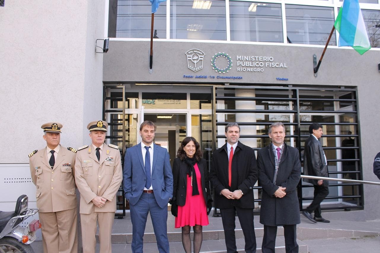Autoridades judiciales visitaron el nuevo edificio de las Fiscalías en Viedma