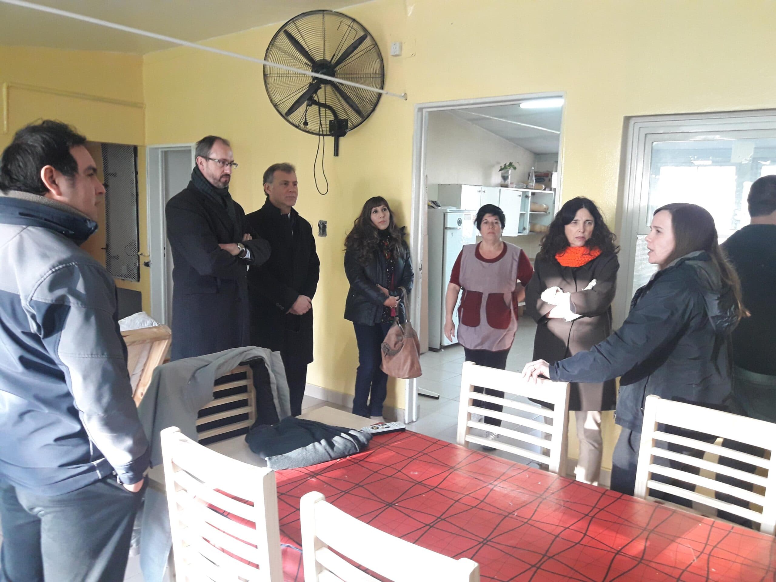 Jueces del Superior Tribunal inspeccionaron los CAINA y el Hogar Pagano