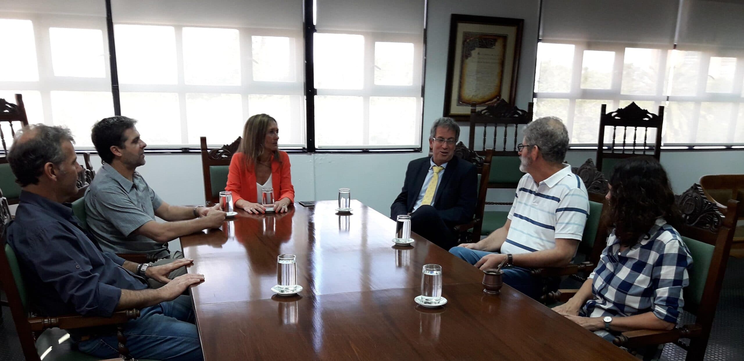 Todos los integrantes del STJ se reunieron con el nuevo Procurador General