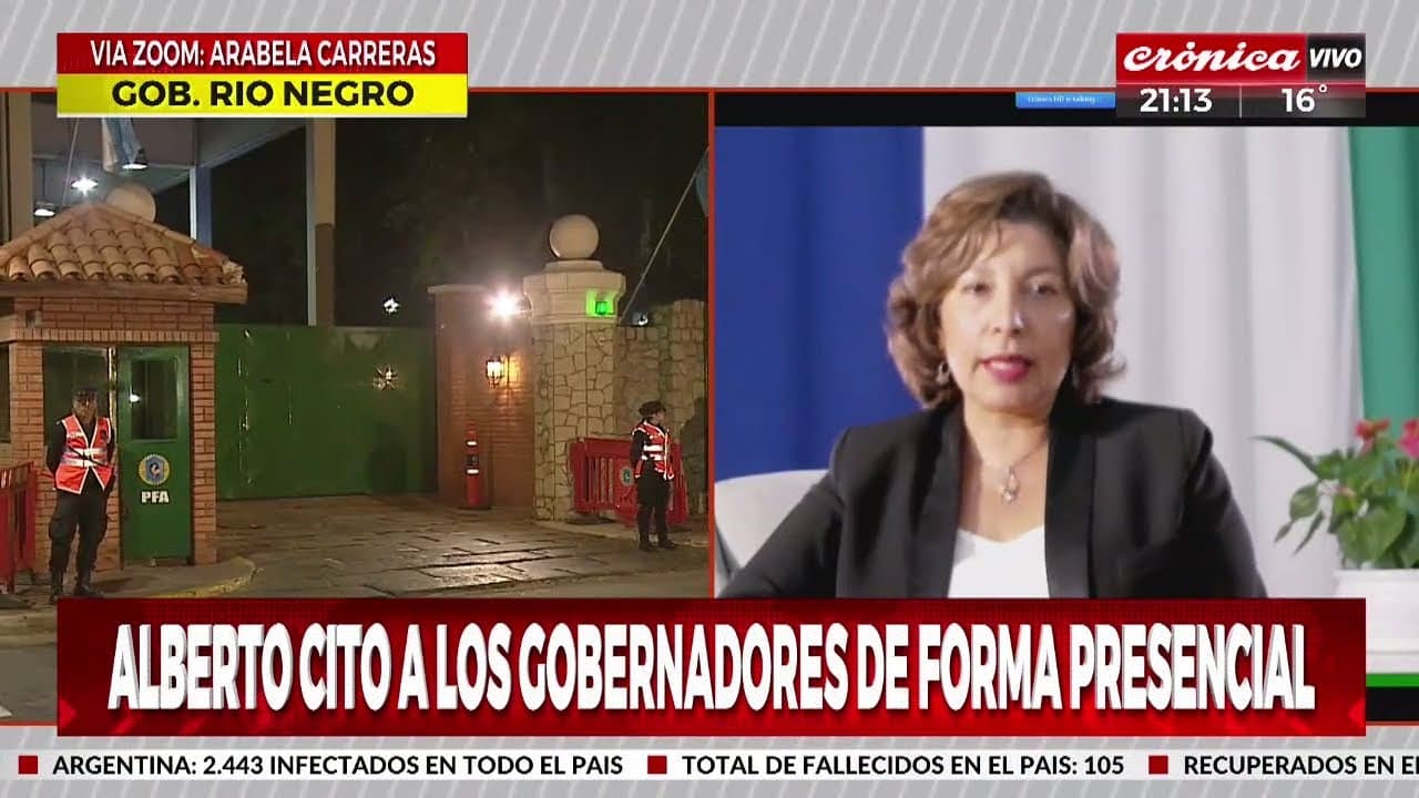 El jueves la Gobernadora participará de la reunión con el Presidente