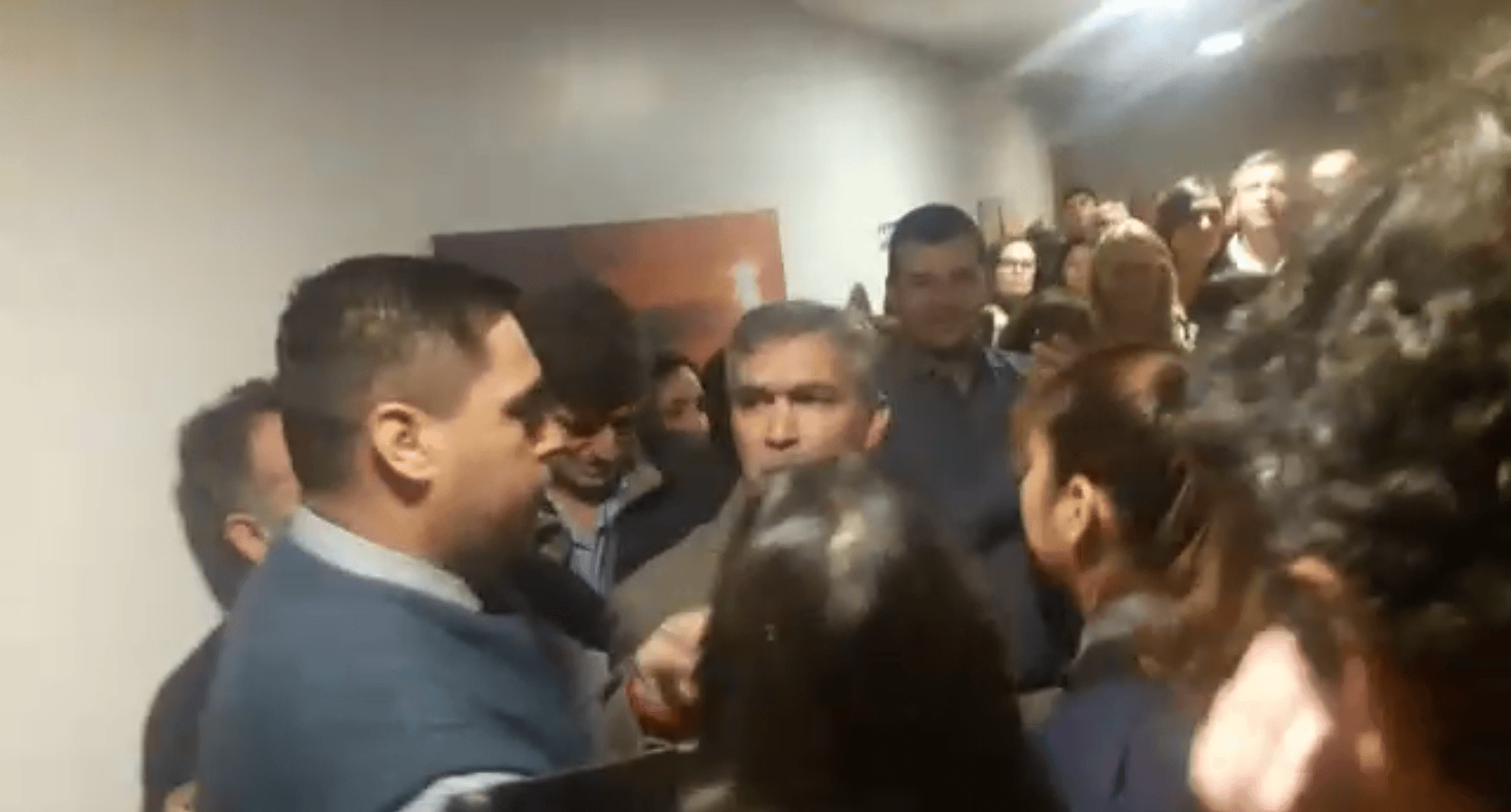 «Me pareció una falta de respeto, el agravio, no es necesario insultar, escupir, prepotear”