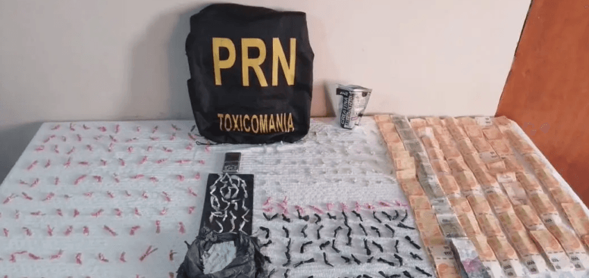 Detenidos, secuestro de drogas y dinero en operativos realizados por la policía contra el narcotráfico
