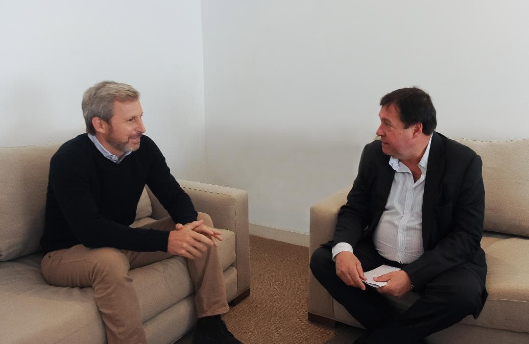 Weretilneck se reunió con el ministro del Interior Rogelio Frigerio