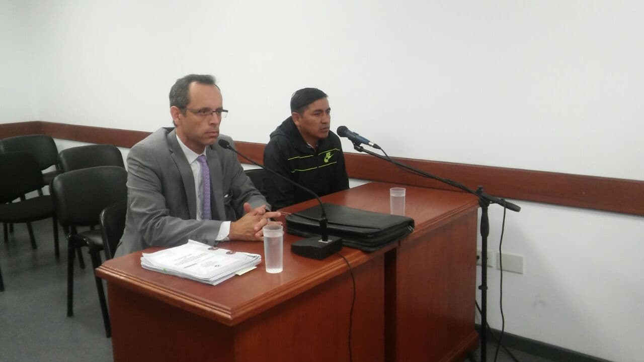Un año y dos meses de prisión en suspenso, para la pareja de Silvia Colque, quien la apuñaló en enero del 2017