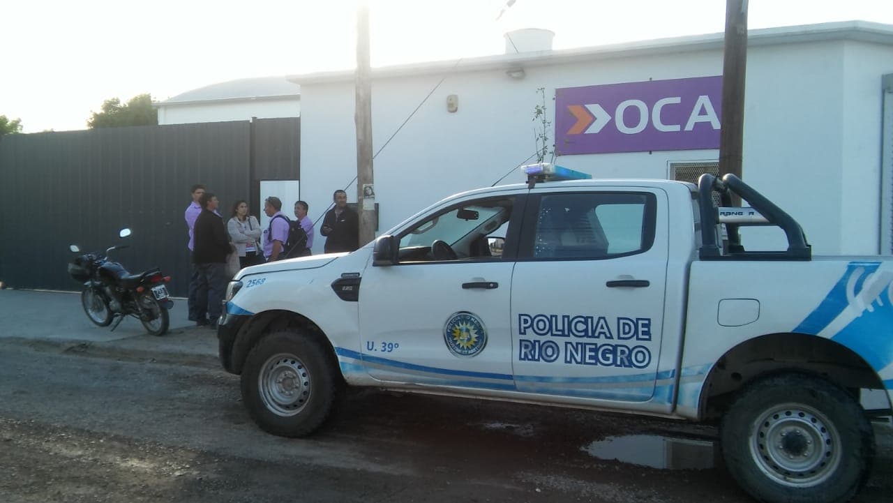 Robaron el depósito de OCA, para ingresar hicieron un boquete