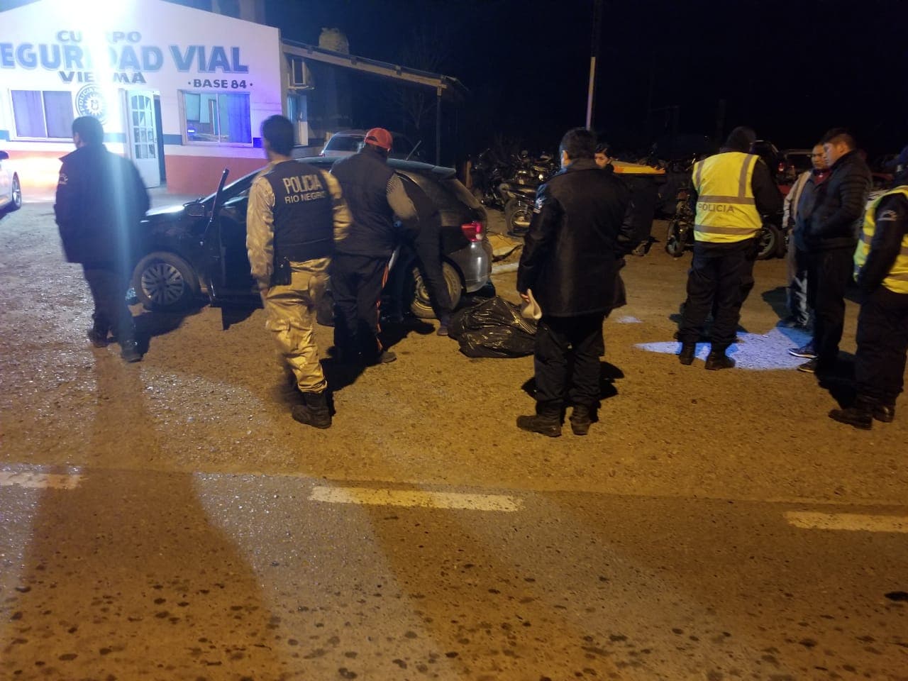 Secuestran un auto que tenia un animal faenado en el asiento de atrás