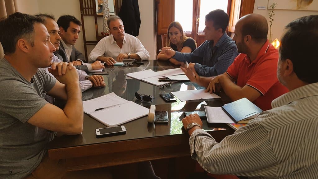 Las urgencias para Viedma fueron planteadas a Pesatti por parte de su equipo de funcionarios
