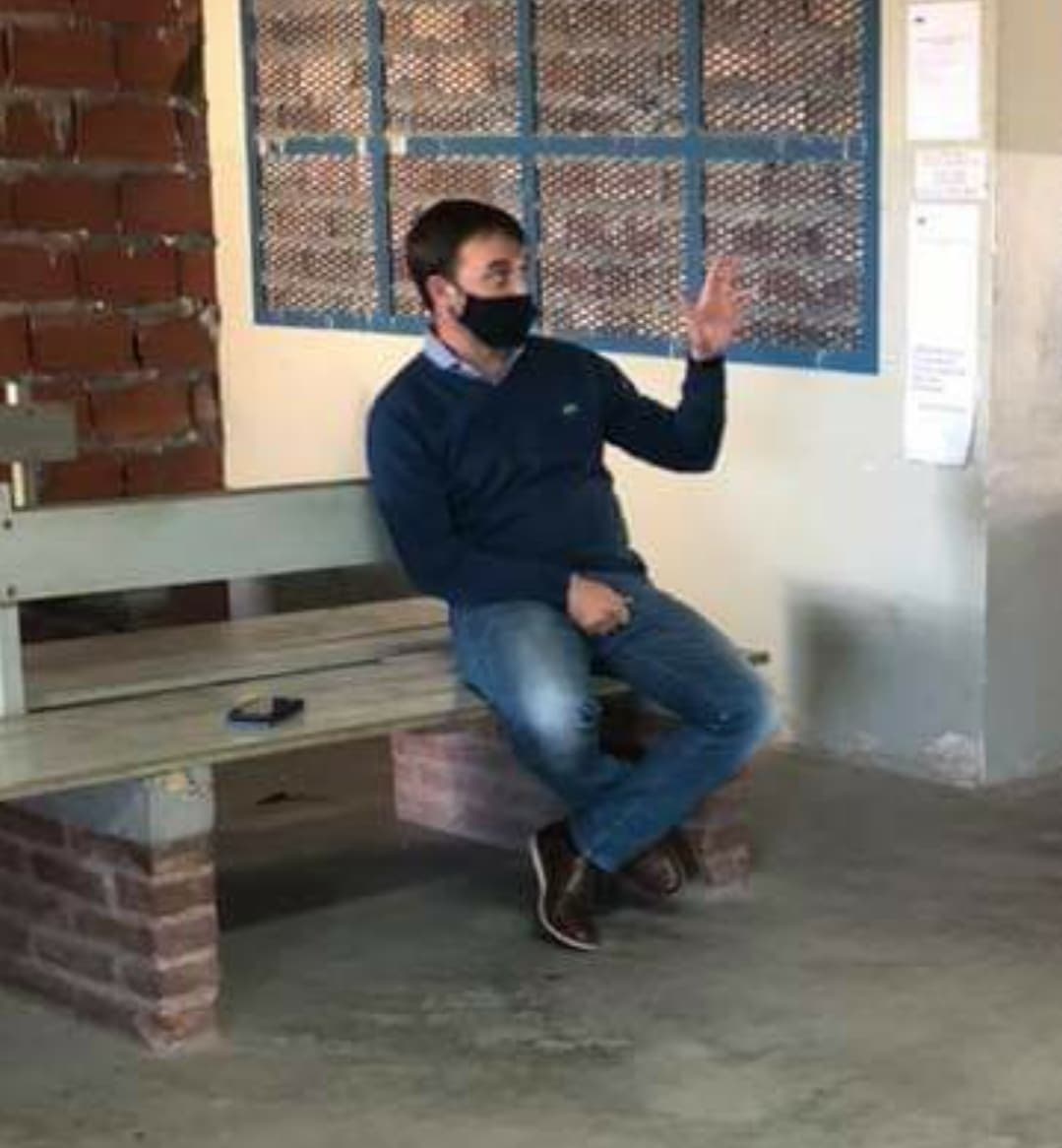 «De ninguna manera estuve comiendo asado ni pescando con amigos» en Bahía Creek