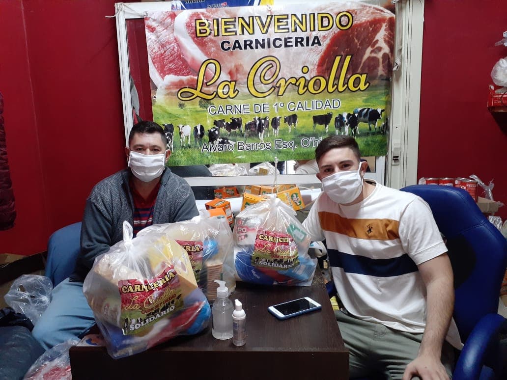 Donarán mercadería a los necesitados, «venimos de abajo y hoy lo podemos hacer con nuestra carnicería»