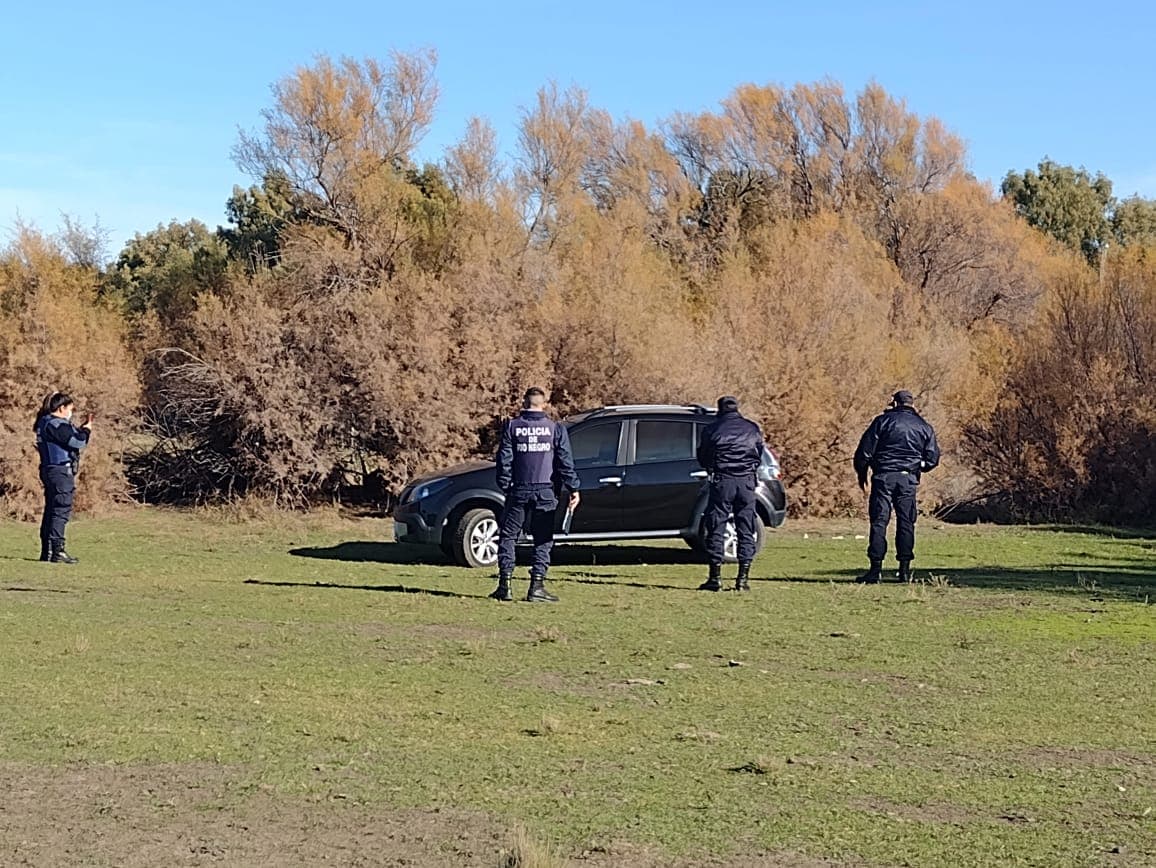 Encontraron la camioneta robada a la familia de Viedma