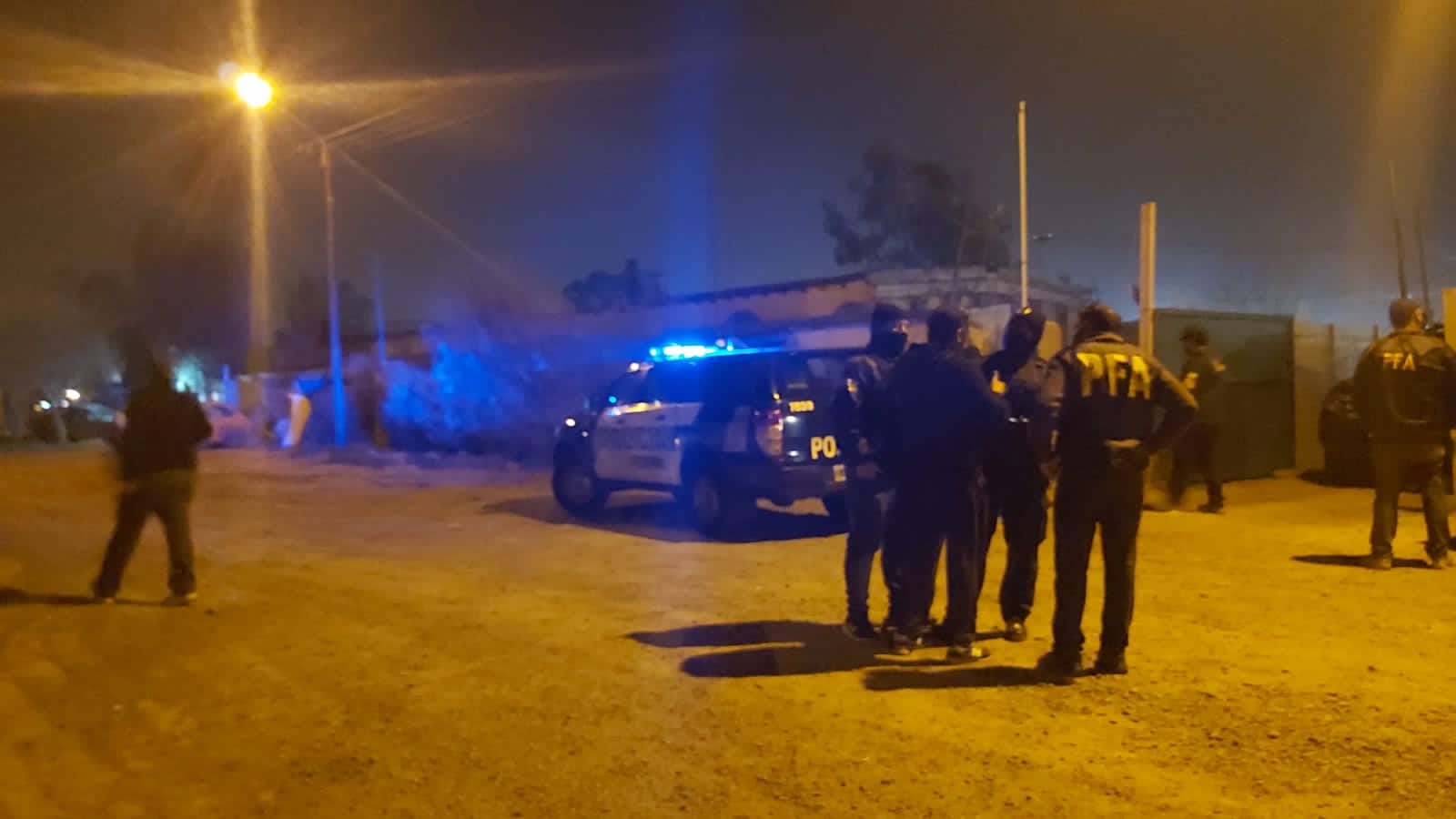 Detenciones y secuestro de drogas en varios allanamientos de la Federal en Patagones