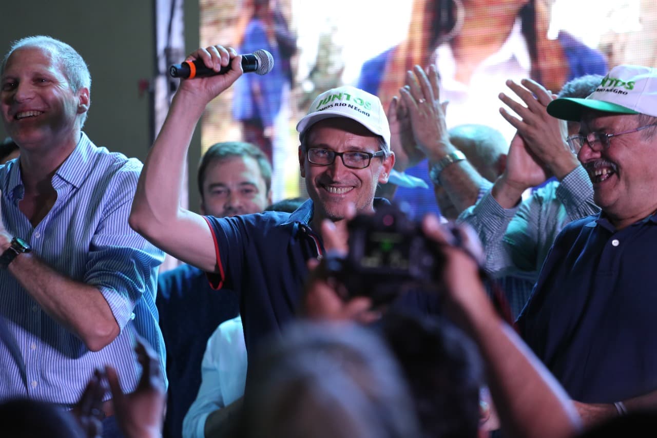 «No nos da órdenes ni la Cámpora ni Macri, tenemos el corazón verde”, expresó Agustín Domingo en el cierre en General Roca