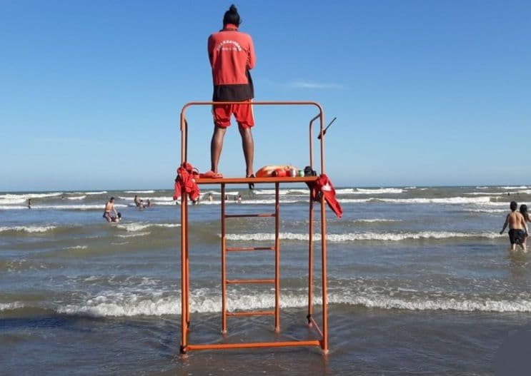 Este sábado comienza el servicio de guardavidas en las playas de Viedma