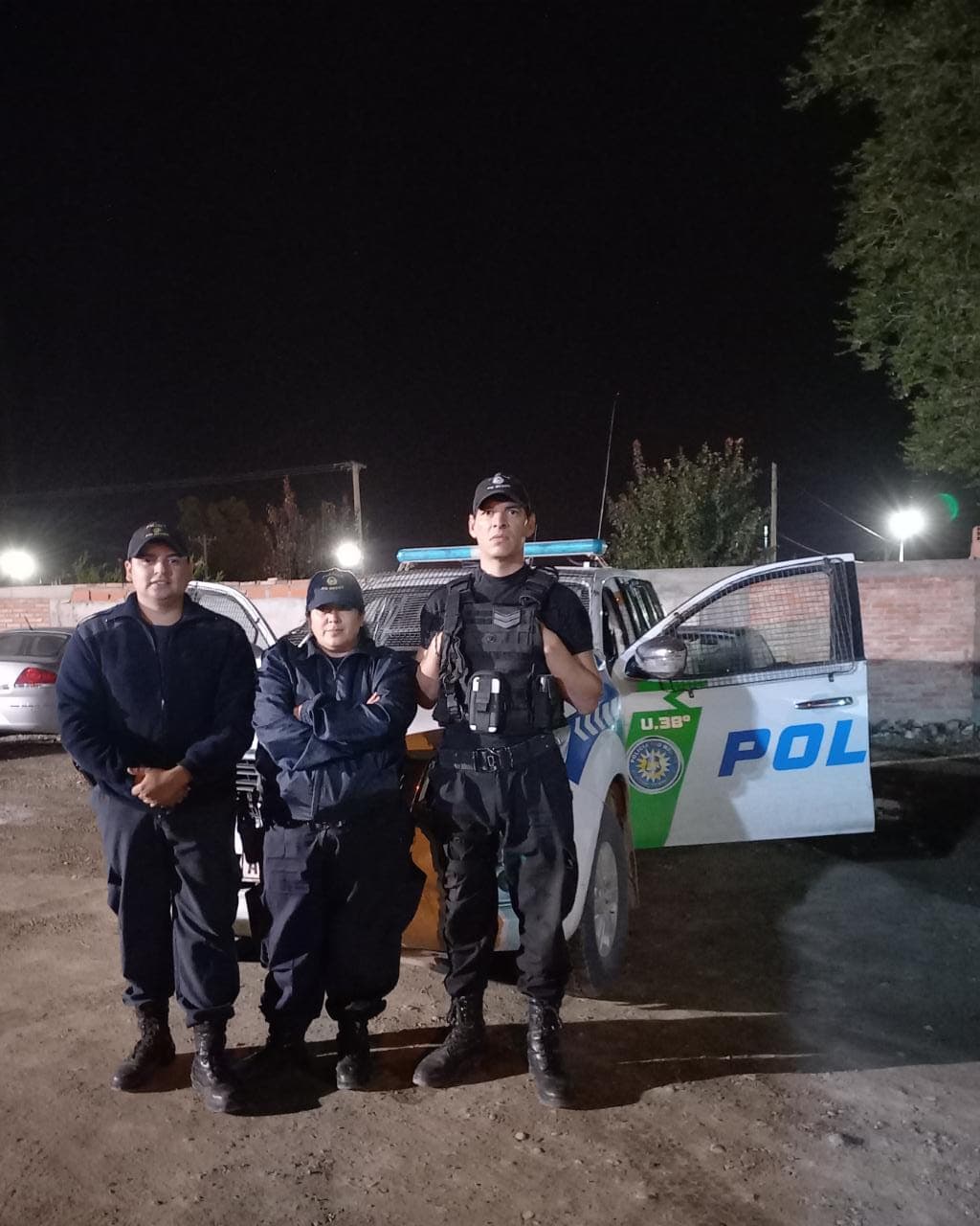 Policías salvan la vida de una menor de seis años en Viedma