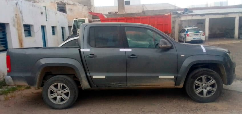La policía secuestra una camioneta que tenía pedido de secuestro
