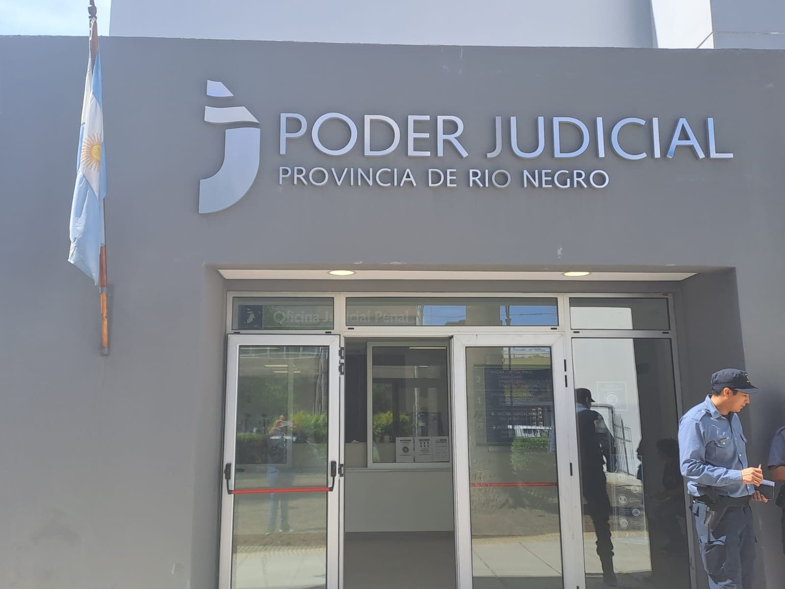Robaron en el Poder Judicial de Viedma, fue en el remodelado edificio de calle 25 de Mayo