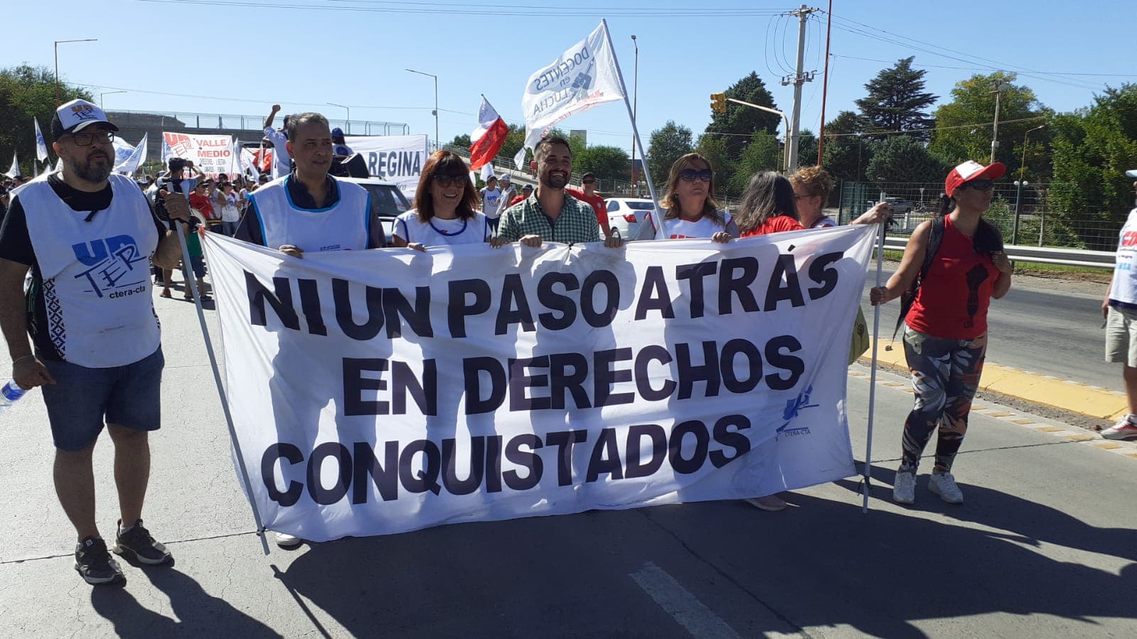 Para la UnTER el paro tuvo un acatamiento del 99 porciento