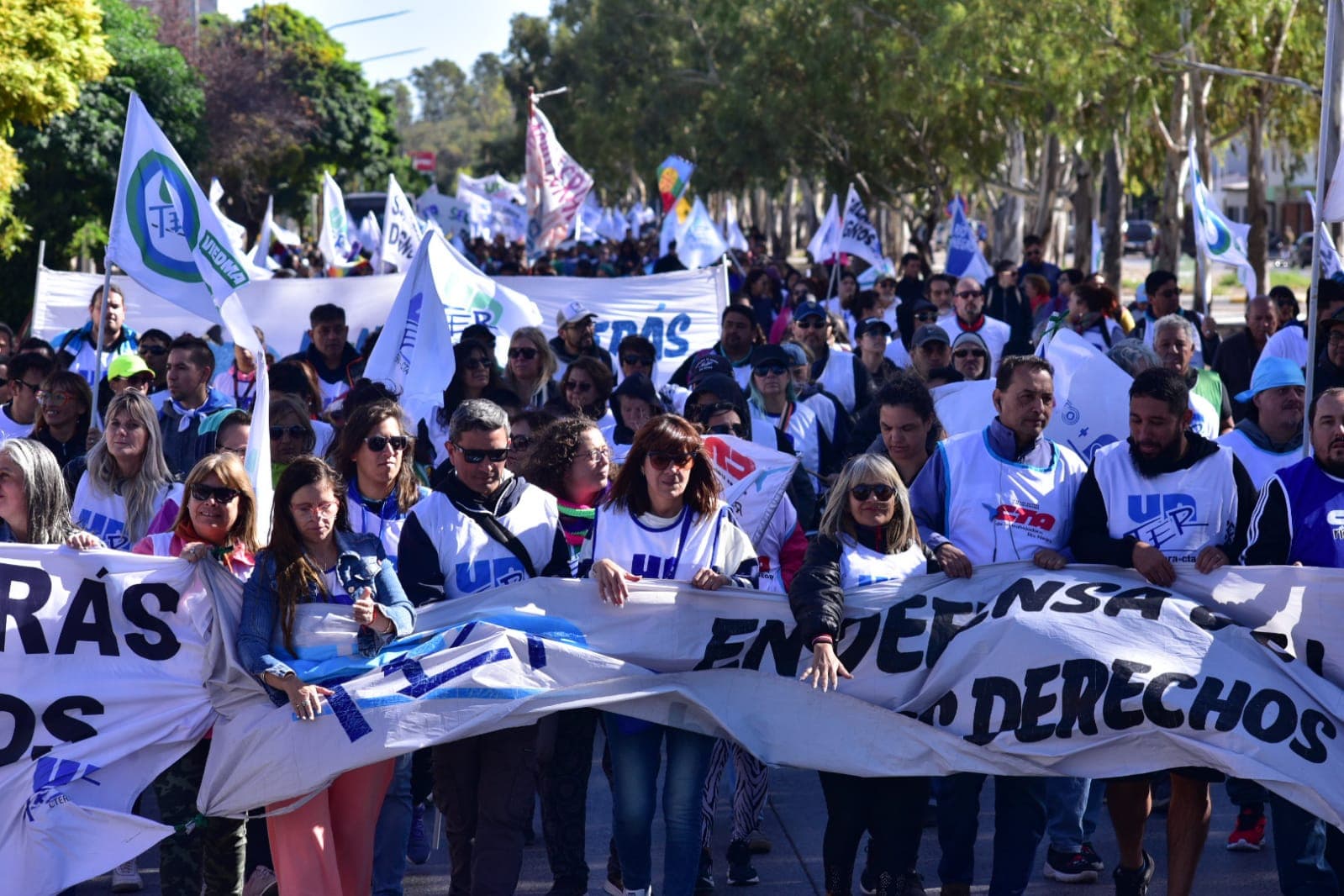 Hay paro de UnTER, es el primer día de 48 horas definidas para esta semana