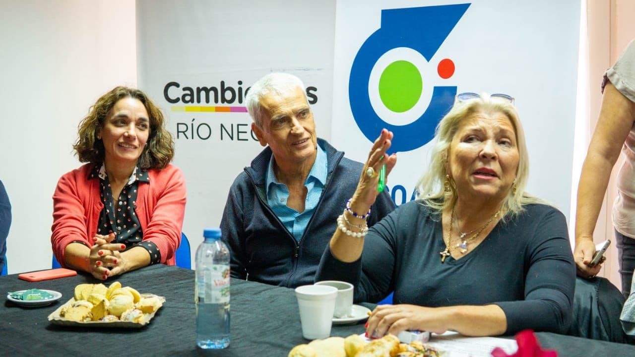 “Debemos ponerle un freno a los populismos provinciales» expresó Carrio en Viedma