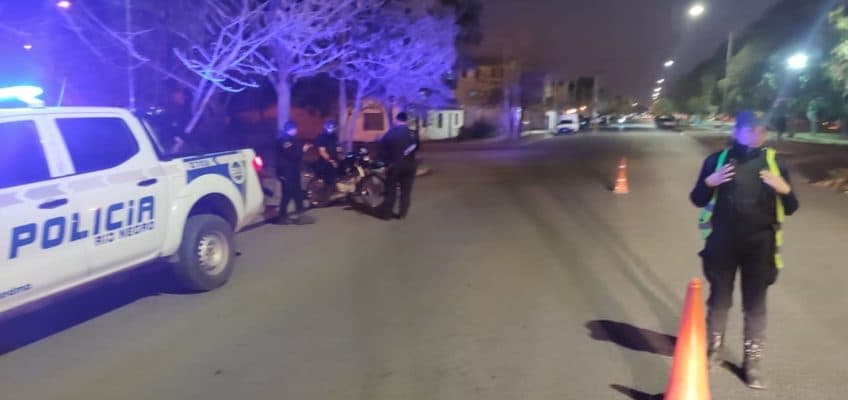 En operativos policiales fueron verificadas unas 300 motos en Viedma, sólo tres fueron retenidas