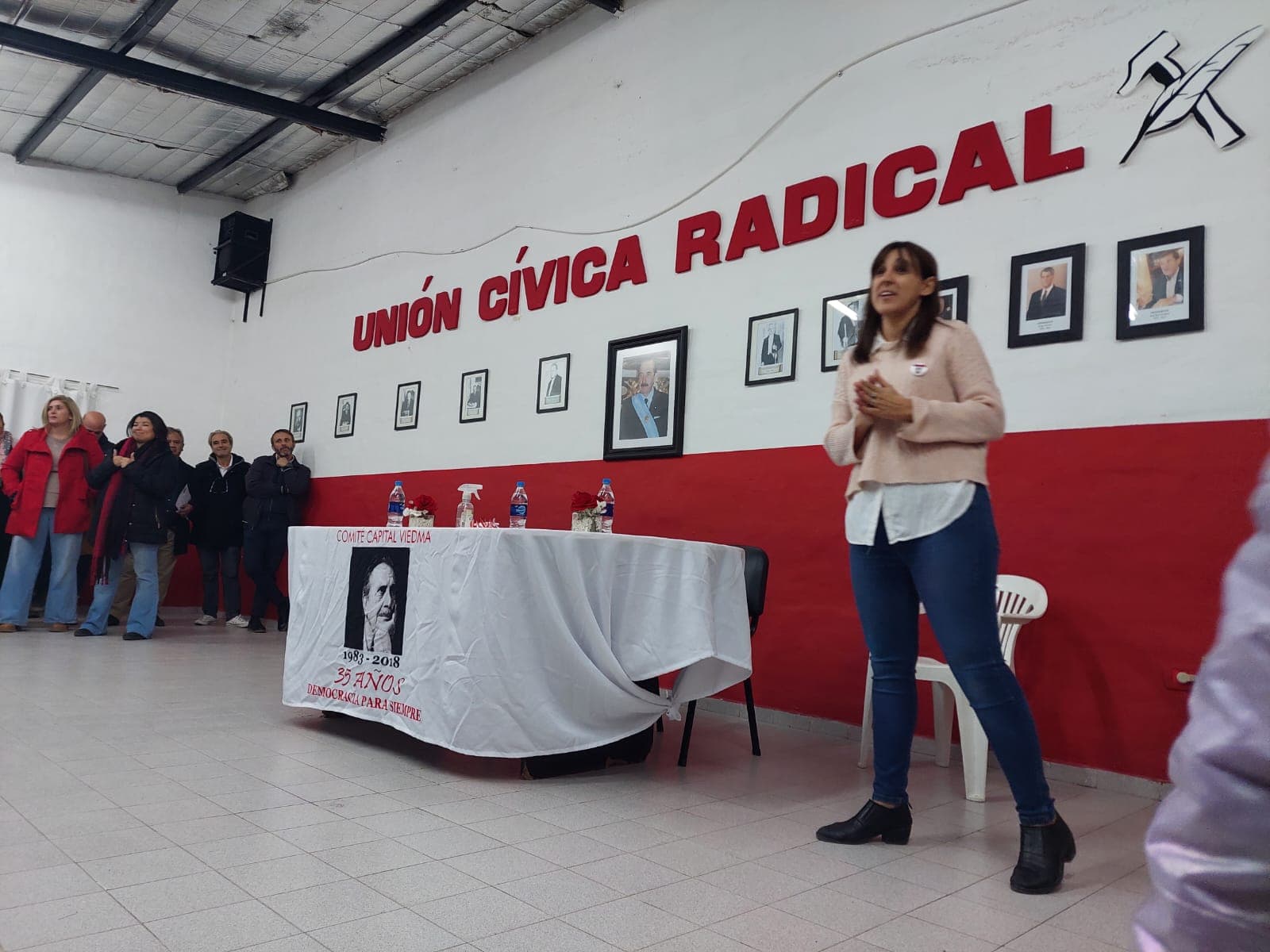Molinari asumió la presidencia del Comité Viedma de la Unión Cívica Radical
