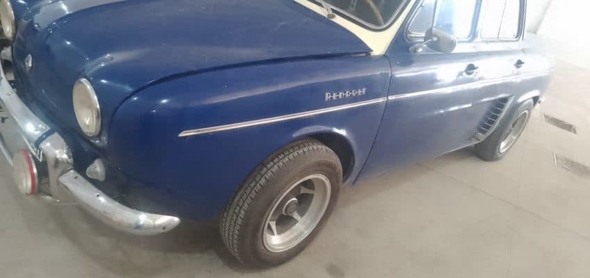 Un auto Renault Gordini fue secuestrado por la Policía por tener documentación adulterada