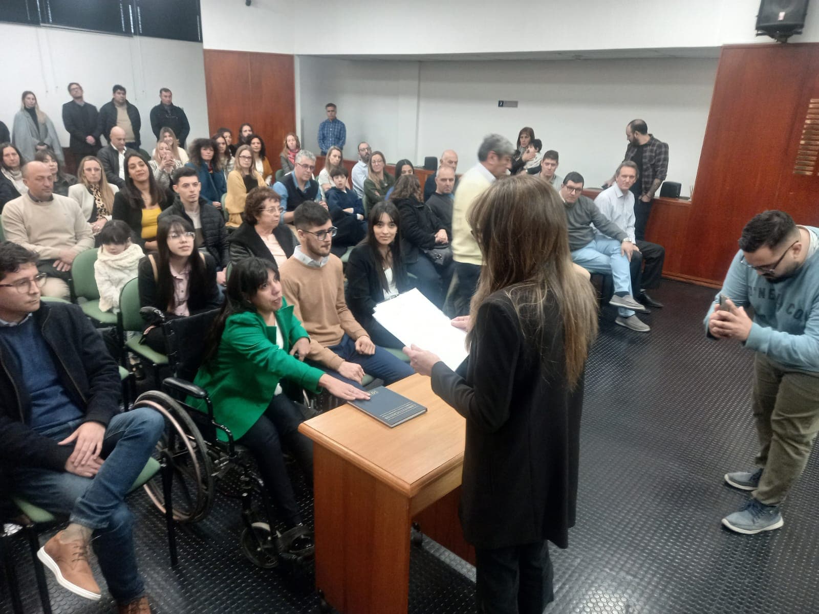 Histórico juramento en el Poder Judicial de Rio Negro, lo hicieron personas con discapacidad
