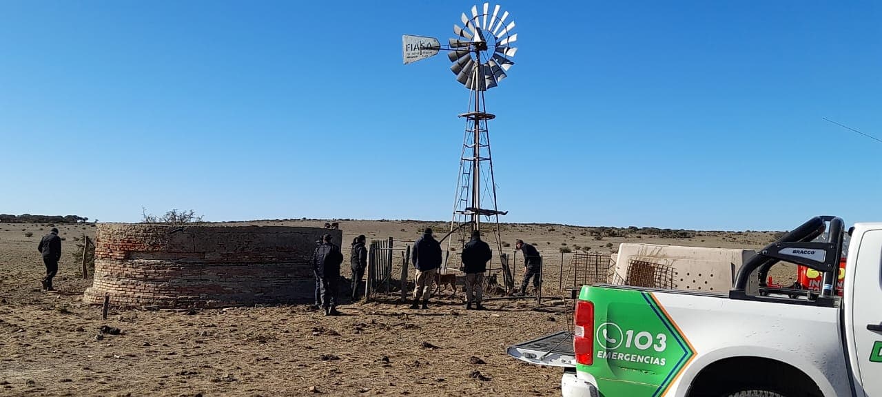 Continúa la búsqueda de Hollman con rastrillajes por los campos de Viedma