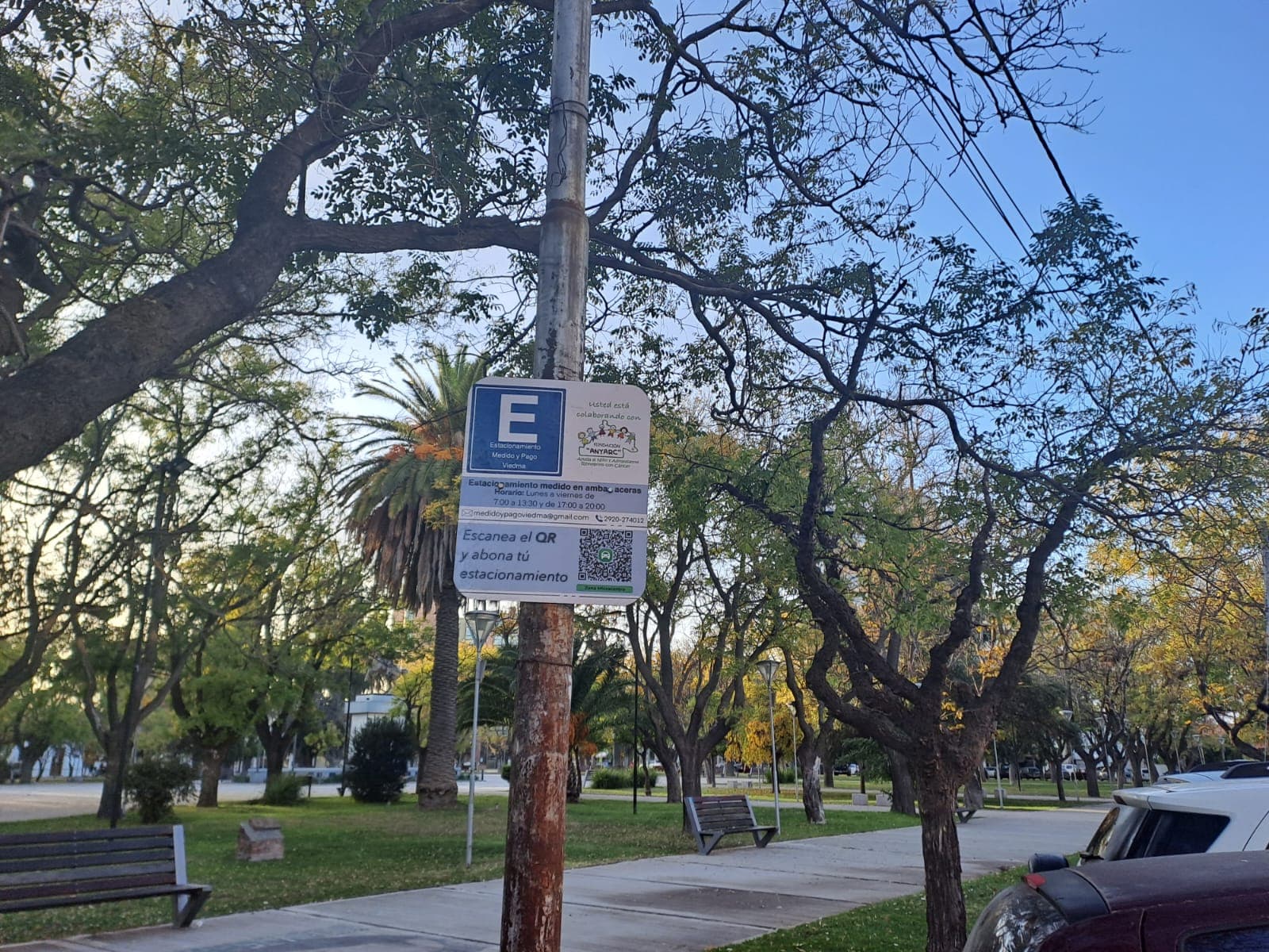 El estacionamiento tiene nuevas zonas y actualización de la tarifa en Viedma