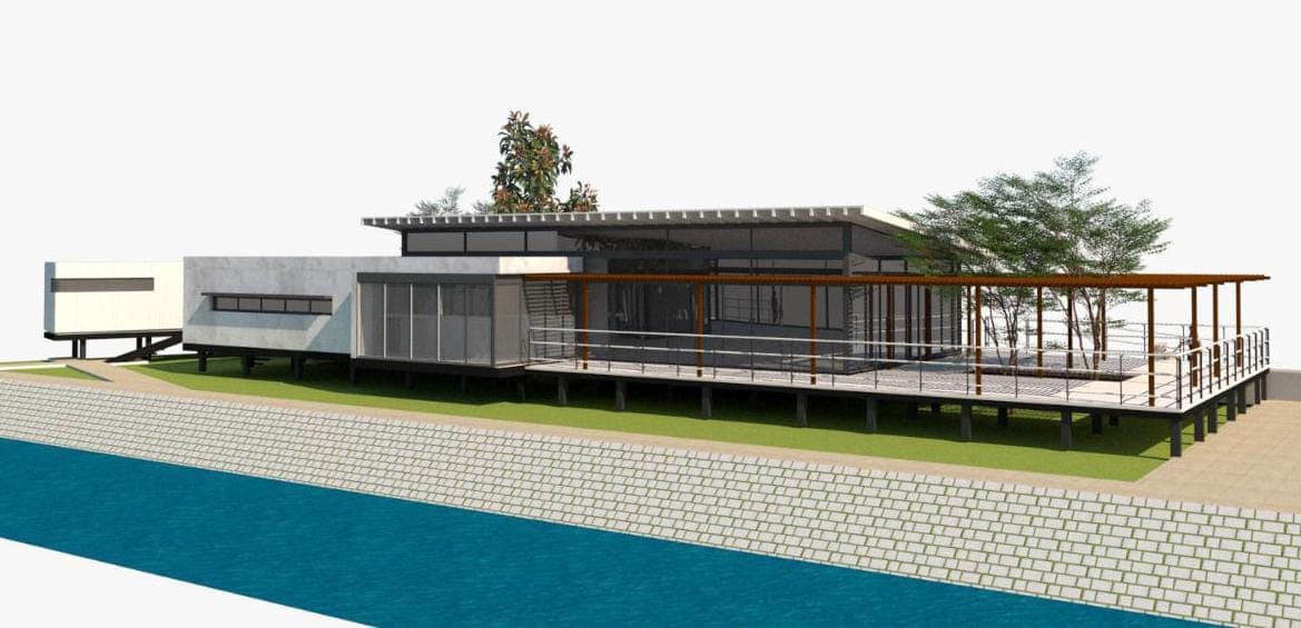 Los proyectos de los tres nuevos paradores de la costanera de Viedma ya se encuentran en la municipalidad