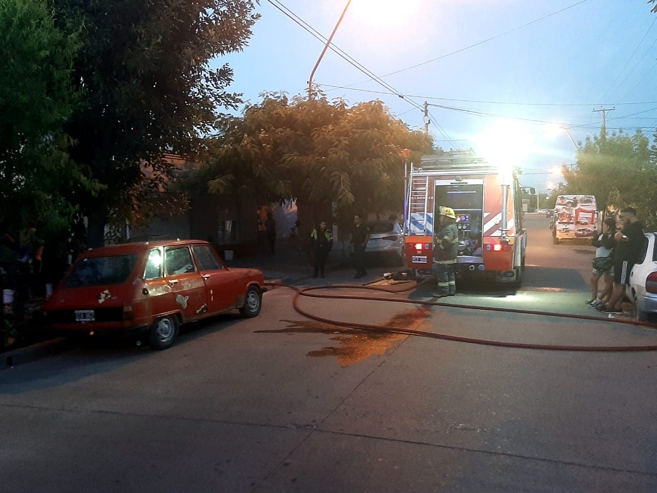 Dos incendios en distintos horarios se registraron en Patagones