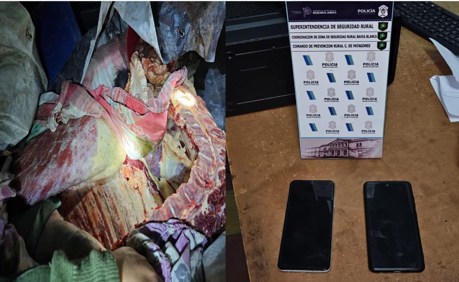 Por redes sociales vendían carne y fueron infraccionados, ya tienen un procesamiento por ese delito
