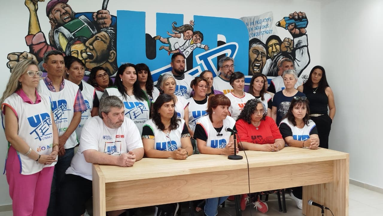 UnTER exige urgente llamado a paritaria y resolvió convocar a un Congreso el 28 de noviembre
