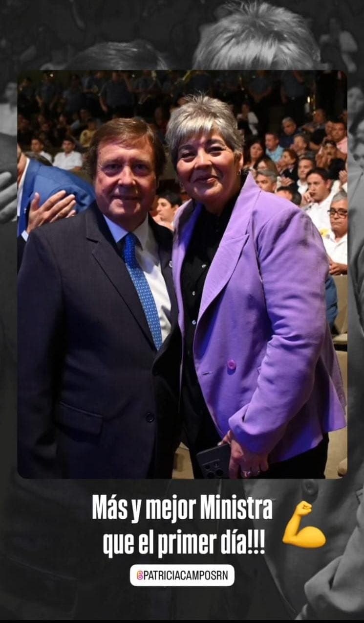 Weretilneck ratifica a Campos, mientras UnTER sigue pidiendo la renuncia de la Ministra antes del paro de este jueves