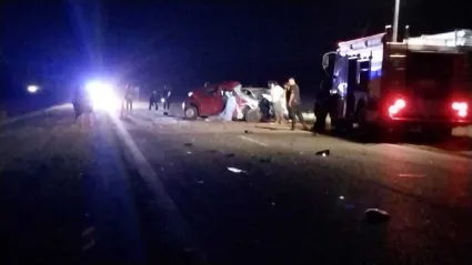 Cuatro persona murieron en un choque a pocos kilómetros de Viedma