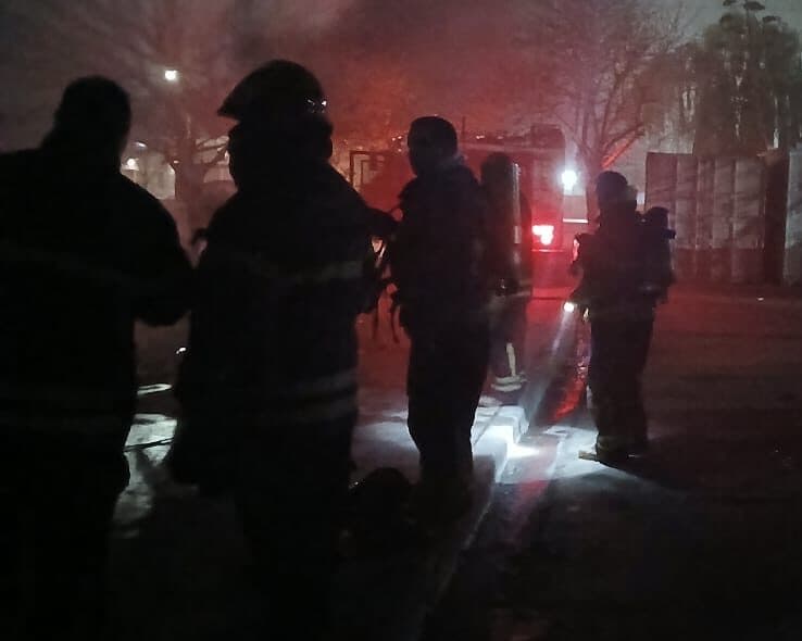 Se incendió un depósito del Hospital Zatti y se quedó sin luz
