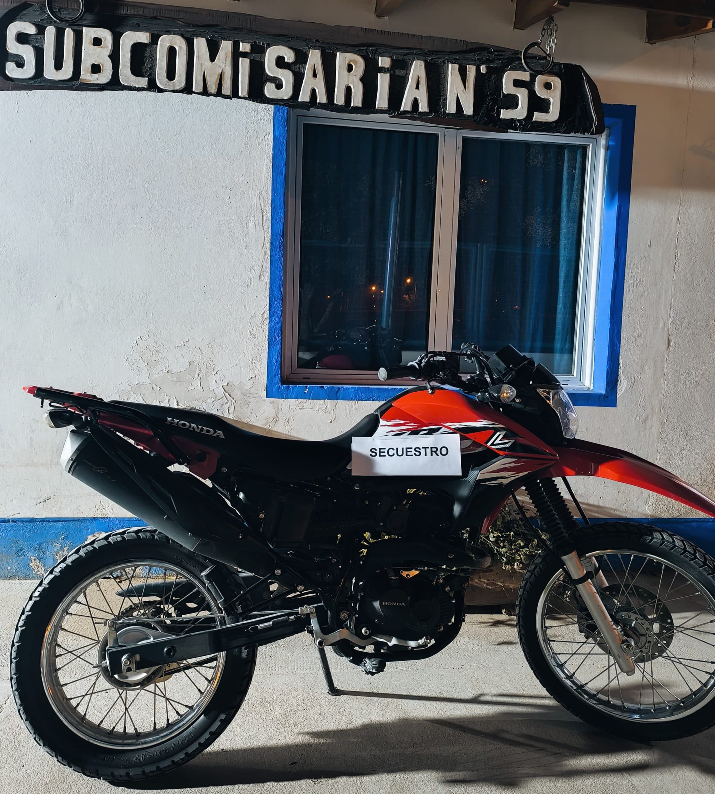 La policía recuperó una moto que había sido robada en Patagones