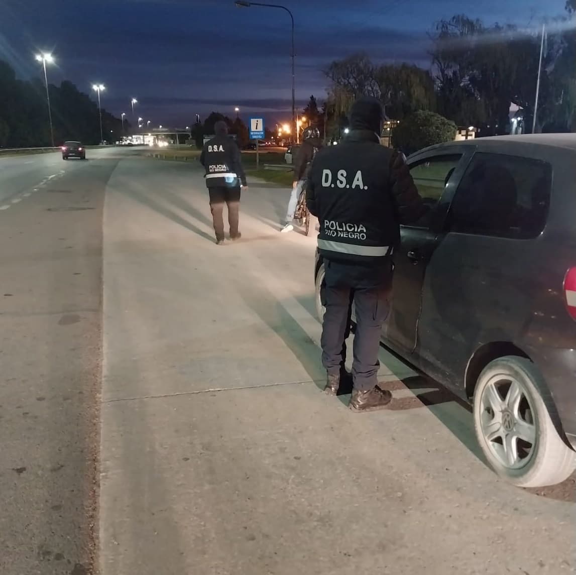 Operativos de tránsito de la policía y los inspectores en Viedma con secuestros